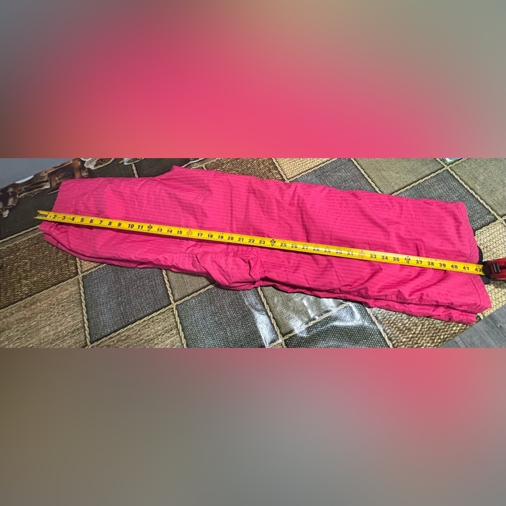 Billabong Kids' Bright Pink Cargo Pants for the snow - Picture 15 of 15